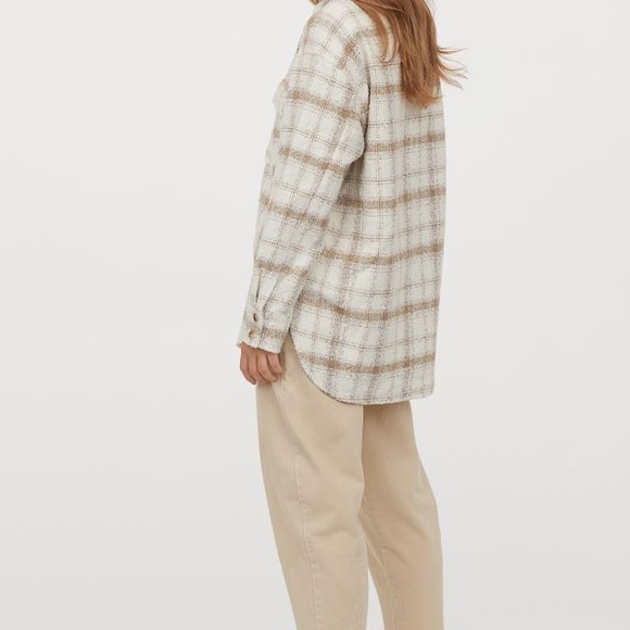 H&M Plaid Shacket - Picture 3 of 8